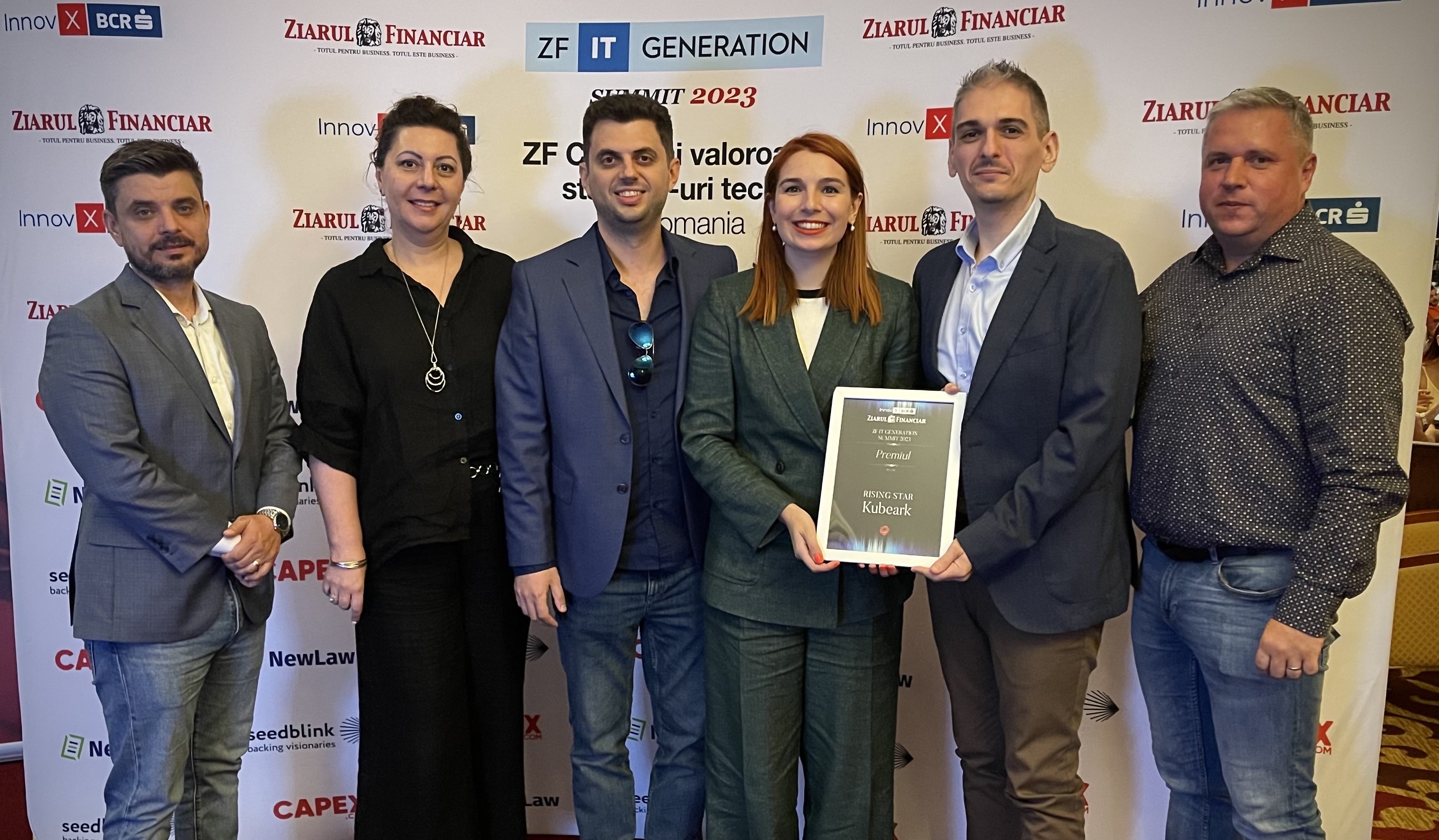 Kubeark Awarded ''Rising Star'' at ZF IT Generation Summit 2023